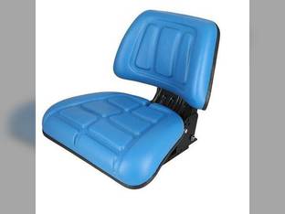 Seat Assembly Trapezoid Backed Vinyl Blue Ford 4630 545 4130 4830 345D 445C 260C 5030 345 3430 445D 250C 345C 3930 445 545C 3230 E9NN400AA