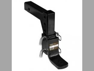 Trailer Hitch Adjustable Single-Ball Mount Hitch Insert
