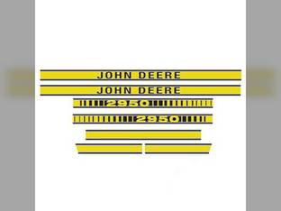 Tractor Decal Set Hood 2950 Yellow fits John Deere 2950 JD410
