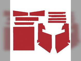 Cab Foam Kit with Headliner Red Massey Ferguson 1130 1100 1150 1080
