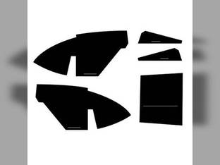 Cab Foam Kit with Headliner Black International 1566 1568 Hydro 100 966 1466 1066