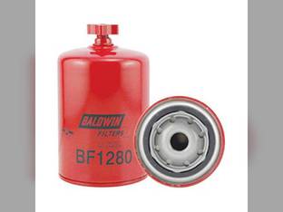 Filter - Fuel Spin On Water Separator with Drain BF1280 Cummins 3925274 Case IH New Holland White AGCO Massey Ferguson Case Gleaner Hesston New Idea Steiger Challenger / Caterpillar Caterpillar