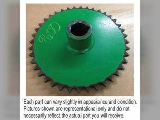 Used Sprocket Gear - Auger Vertical Lower John Deere 9510 9600 9500 9410 9610 9400 9550 9680 9750 9650 CTS 9860 9640 9660 9560 9760 9450 AH146352