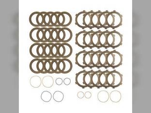 Clutch Pack Kit - Output Shaft Rear Clutch fits New Holland T8010 T8020 T8030 T8040 T8050 TG210 TG215 TG230 TG245 TG255 TG275 TG285 TG305 fits Case IH MX210 MX215 MX230 MX255 MX285 92934C2 92935C5