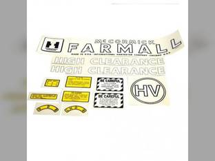 HV Decal Set Farmall McCormick Mylar fits International HV