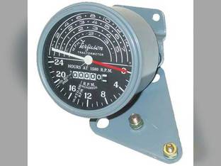 Tachometer Gauge - With Brackets fits Massey Ferguson TO20 TO30 1751311M1 1751314M91 1751312M1