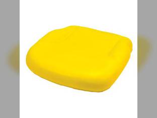 Seat Cushion - Vinyl Yellow fits John Deere 5220 5320 5420 5425 5520 6110 6120 6200 6210 6215 6220 6300 6310 6320 6320L 6400 6405 6410 6415 6420 6420L 6500 6605 6615 6715 7220 7320 7420 7520 AL117332