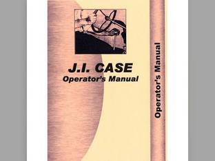 Operator's Manual fits Case 930CK