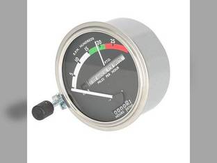 Tachometer Gauge - White Needle fits John Deere 3010 4000 4010 4020 4320 4520 4620 5010 5020 6030 700 AR26718 AR30143 AR32833 AR39906 AR39908 AR45444 AR48021 AR50406 RE206855 RE50406