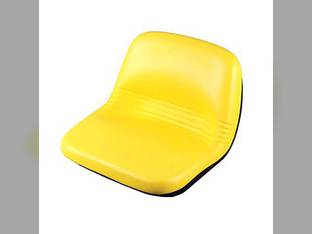 Seat Assembly Vinyl Yellow fits John Deere GT242 GT262 GT275 LX172 LX176 LX178 LX186 LX188 AM115813