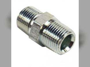 Hydraulic Male Hex Nipple 3/8" Male NPT 3/8" Male NPT