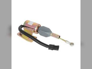 Fuel Solenoid Assembly - 12V Angle Bracket Case 1840 570LXT 570LXT 580L 580L 85XT 580 Super L 580 Super L 1845C 580M 580 Super M 90XT New Holland Case IH MX135 MX100 MX150 MX120 MX110 MX170 Cummins