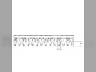Top Chaffer Sieve Adjustable Short Finger fits John Deere 9600 9610 9650 9660 AH132784 AH149550 AH172948
