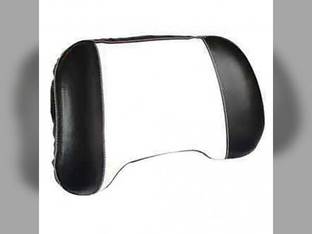 Backrest Wood Backed - Vinyl Black/White fits Allis Chalmers D10 D12 D14 D15 D17 D19 D21 170 180 220 70236460