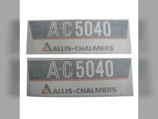 Decal Set 5040 Side Panels Only Vinyl Allis Chalmers 5040