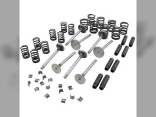 Valve Train Kit - 45° Valve Seat Angle Massey Ferguson 4235 4225 4240 650 Perkins 1004-4