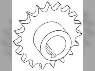 Cylinder Drive Sprocket fits Gleaner E E3 F F2 F3 G K L L2 L3 M M2 M3 71131901