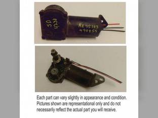 Used Windshield Wiper Motor - Left Hand Compatible with John Deere 4630 4320 4440 4850 4640 8640 4230 4450 4050 4240 8630 8650 8450 4250 4650 8430 4030 4840 8440 8850 4040 4430 RE48783