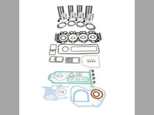 Engine Rebuild Kit - Less Bearings Massey Ferguson 540 698 285 1080 1085 298 Perkins A4.318