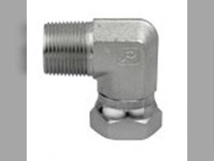 Hydraulic Adapter Union 90° 1/2" Male 1/2" Female Swivel