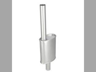 Muffler - Vertical Mount Ford 3910 2120 2110 4140 4000 4500 4610 2000 3600 2310 4330 4400 3500 4130 5100 2810 4600 2600 4100 5200 2610 6600 4110 3930 3610 3400 4630 5000 2100 335 2910 3100 233 3000