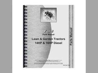 Parts Manual fits Ford LGT14D LGT16D