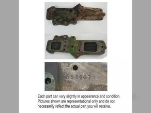 Used Selective Control Valve Cover Plate John Deere 8430 4030 8630 4020 2520 4000 4430 4230 4630 3020 4320 AR71189