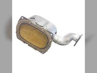 Used Catalytic Converter End Filter Section fits Kubota M5-091 M5-111 M5L-111 M5N-091 M5N-111 M6H-101 M6L-111 M6S-111 1J583-18940 1J583-18151