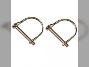 Wirelock Pin 5/16" x 2 1/4" x 2 5/8" Round Lock 2 Pack