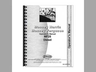 Operator's Manual fits Massey Ferguson 25