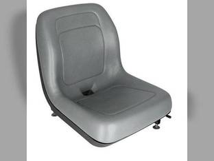 Seat Bucket Vinyl Gray New Holland L160 C185 L180 LT185B LX665 L170 LS180 LS140 C190 C175 LX565 LX885 L865 L783 L190 L175 LS150 LS190 LX865 LS160 LS170 L185 L565 Ford 555C 555A 555B 655A 655C 655 555