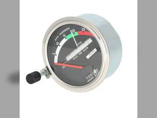 Tachometer Gauge - Red Needle fits John Deere 600 4000 4520 4020 4620 600 AR32827 AR39902 AR45445 AR48022 AR50403 RE206857 AR50407