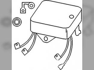 Voltage Regulator - 12 Volt Ford 535 335 3910 6700 6610 2810 6410 4600 2600 4100 7700 3610 2310 7710 231 7600 6810 531 5610 2610 515 6600 4110 3900 2910 5900 7610 233 5110 5600 4610 5700 6710 3600