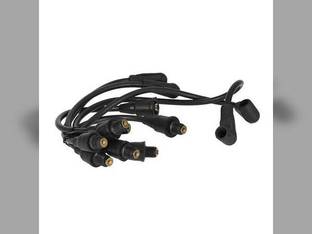 Spark Plug Wire Set - Threaded International 3444 2424 B275 B434 3414 B414 424 444 354 364 2444 Massey Ferguson TO20 50 TE20 TO35 TO30 TEA20 F40 35