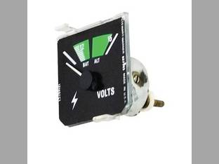 Used Voltmeter fits International Hydro 186 786 886 986 1086 1486 1586 3088 3288 3388 3488 3588 3688 3788 4386 4586 4786 5088 5288 5488 6388 6588 6788 7288 7488 121607C2 fits Case IH 1660 121607C2