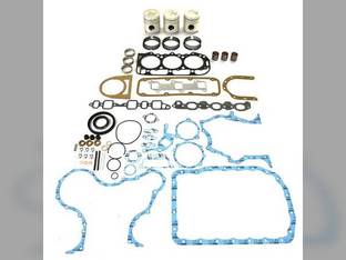 Engine Rebuild Kit - Less Bearings - .020" Oversize Pistons - 1/75-2/90 Ford BSD326 233 2310 231 158 2810 2600