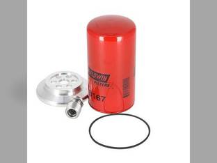 Oil Filter Adapter Kit fits International 460 560 606 656 660 706 756 806 826 856 304854R1 397866R1 397867R1 538837R91 538969R1