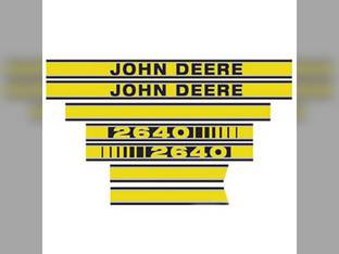 2640 Hood Decal fits John Deere 2640 JD2640