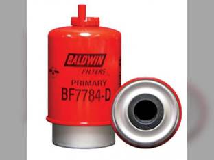 Filter - Fuel / Water Separator with Drain Primary BF7784 D Case John Deere 7320 6220 6715 7520 6615 6220L 6420 620 7220 6320 6120L 7420 6320L New Holland TS110 TS100 TS90 Case IH MXM140 MXM130 Case