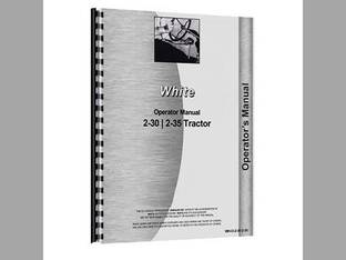 Operator's Manual fits White 2-30 2-35