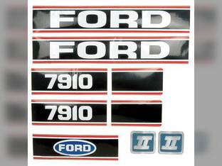 Decal Set 7910 II 1986-later Vinyl fits Ford 7910