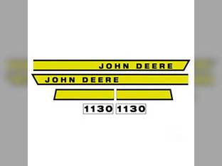 Hood Decal Compatible with John Deere 1130 JD1130