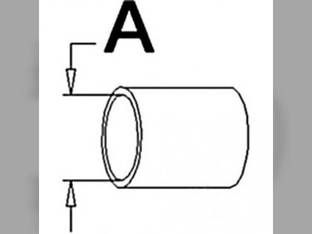 Radiator Hose - Upper Allis Chalmers D17 WD45 70226893