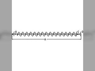 Auger - Lower Tailing Return John Deere 7721 7720 LAJR7720