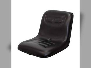 Bucket Seat Vinyl Black fits Massey Ferguson 1205 1210 1215 1220 1225 1230 1235 1240 1250 1260 3605906M92 3708081M92 3708081M93 fits AGCO ST25 ST30 ST30X ST35 ST40