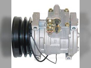 Air Conditioning Compressor - w/Clutch Denso John Deere 7300 2056 6610 7800 6710 7200 6810 7700 2064 2266 2066 2254 2058 2258 6910 7400 2264 6850 6950 2256 6650 6750 7500 2054 SE501821