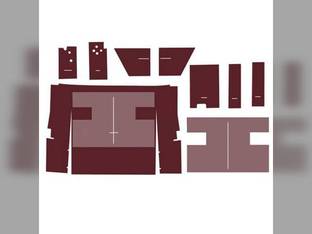 Cab Foam Kit Less Headliner - Maroon fits International Hydro 186 886 986 1086 1486 1586