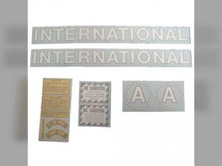 A Decal Set Vinyl fits International A