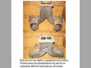 Used Exhaust Manifold Center Section Case 2294 2390 1270 1370 4494 4490 2470 1470 2290 1570 2670 2590 1175 Case IH 4494 2294 A76322
