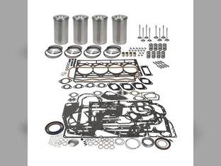 Engine Rebuild Kit with Valve Train - Less Bearings fits Massey Ferguson 175 180 184-4 265 31 6500 31 fits Perkins A4.236